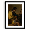 Romanticism Art: Saint Roch by Tiepolo Classic Canvas Print