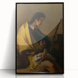 Romanticism Art: Saint Roch by Tiepolo Classic Canvas Print