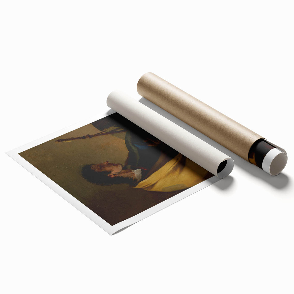 Romanticism Art: Saint Roch by Tiepolo Classic Canvas Print