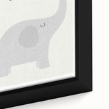 Elephant Nursery Wall Art - Stretched Canvas Baby Room Decor