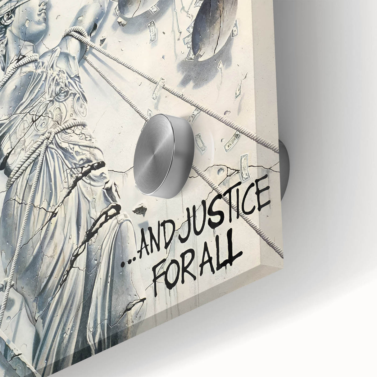 Metallica Retro Wall Art – And Justice for All Vintage Print