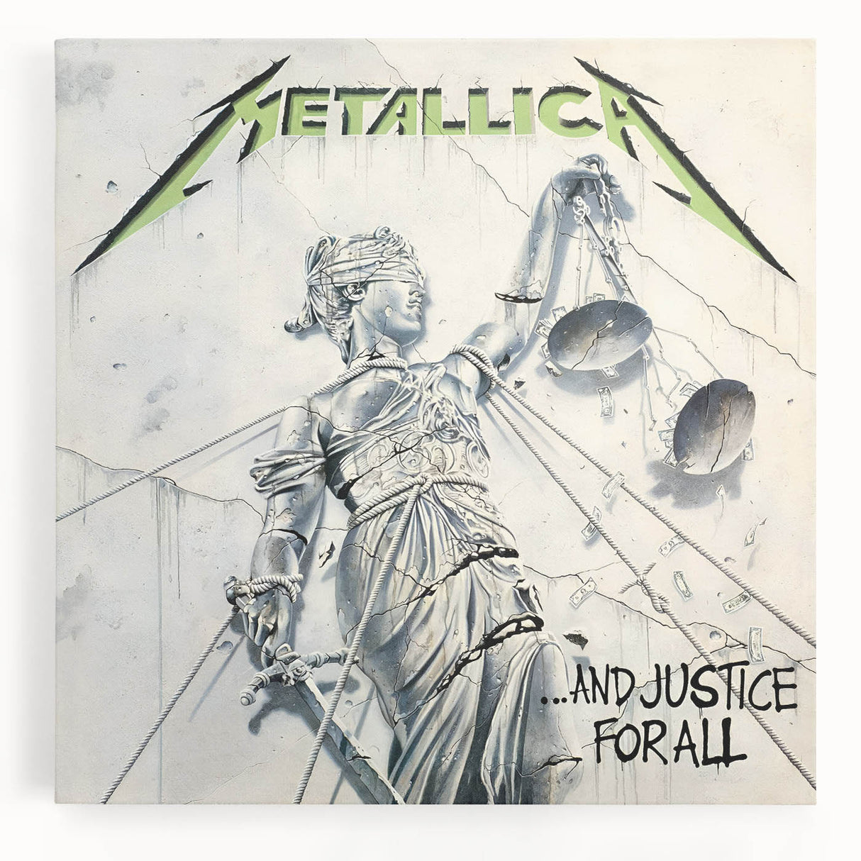 Metallica Retro Wall Art – And Justice for All Vintage Print