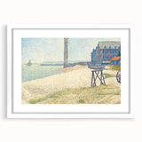 Impressionist Wall Art: The Lighthouse at Honfleur by Georges Seurat