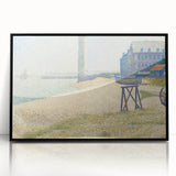 Impressionist Wall Art: The Lighthouse at Honfleur by Georges Seurat