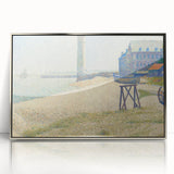 Impressionist Wall Art: The Lighthouse at Honfleur by Georges Seurat