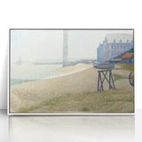 Impressionist Wall Art: The Lighthouse at Honfleur by Georges Seurat