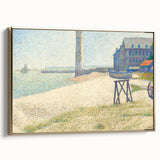 Impressionist Wall Art: The Lighthouse at Honfleur by Georges Seurat