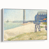 Impressionist Wall Art: The Lighthouse at Honfleur by Georges Seurat
