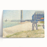 Impressionist Wall Art: The Lighthouse at Honfleur by Georges Seurat