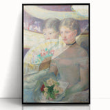 Impressionist Wall Art - The Loge by Mary Cassatt Print