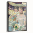 Impressionist Wall Art - The Loge by Mary Cassatt Print