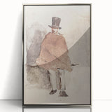 Impressionist Wall Art - The Man in the Tall Hat by Edouard Manet