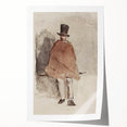 Impressionist Wall Art - The Man in the Tall Hat by Edouard Manet