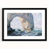 Impressionist Wall Art: The Manneporte by Claude Monet