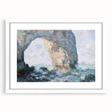 Impressionist Wall Art: The Manneporte by Claude Monet