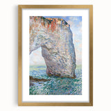 Impressionist Landscape - The Manneporte by Claude Monet Print