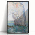 Impressionist Landscape - The Manneporte by Claude Monet Print