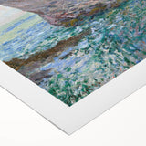 Impressionist Landscape - The Manneporte by Claude Monet Print