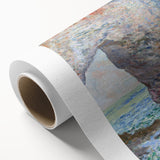 Impressionist Landscape - The Manneporte by Claude Monet Print