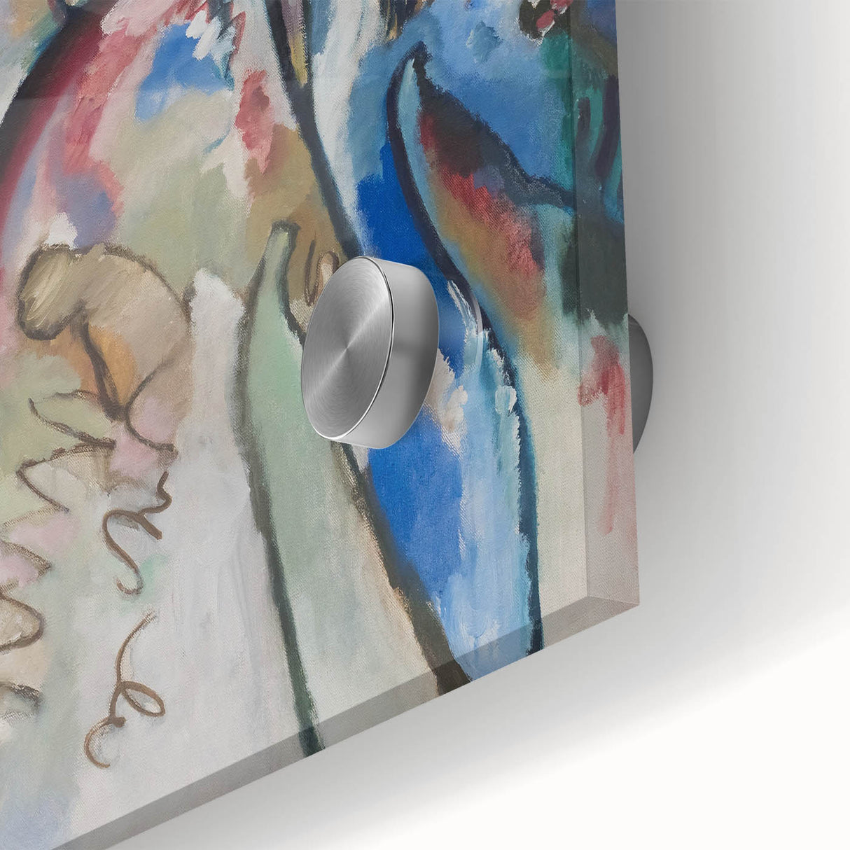 Modern Wall Art - Abstract Expressionist Design with Vibrant Movement