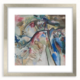 Modern Wall Art - Abstract Expressionist Design with Vibrant Movement