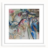 Modern Wall Art - Abstract Expressionist Design with Vibrant Movement
