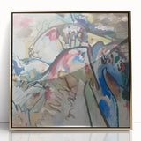 Modern Wall Art - Abstract Expressionist Design with Vibrant Movement