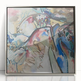 Modern Wall Art - Abstract Expressionist Design with Vibrant Movement