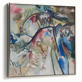 Modern Wall Art - Abstract Expressionist Design with Vibrant Movement