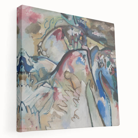 Modern Wall Art - Abstract Expressionist Design with Vibrant Movement