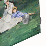 Impressionist Wall Art: The Monet Family in Their Garden by Édouard Manet