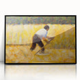 Impressionist Wall Art: The Mower by Georges Seurat