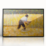 Impressionist Wall Art: The Mower by Georges Seurat