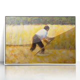 Impressionist Wall Art: The Mower by Georges Seurat