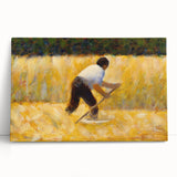 Impressionist Wall Art: The Mower by Georges Seurat