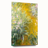 Impressionist Wall Art - The Path through the Irises by Claude Monet