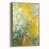 Impressionist Wall Art - The Path through the Irises by Claude Monet