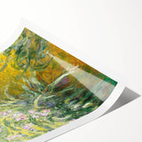 Impressionist Wall Art - The Path through the Irises by Claude Monet