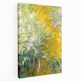 Impressionist Wall Art - The Path through the Irises by Claude Monet
