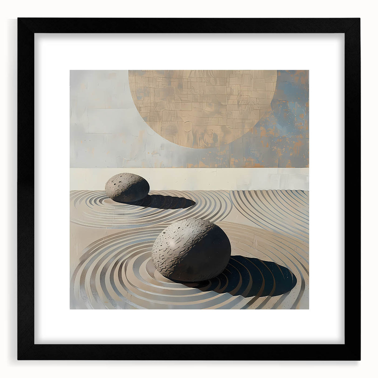 Minimalist Dining Room Wall Art – Zen Canvas & Framed Prints
