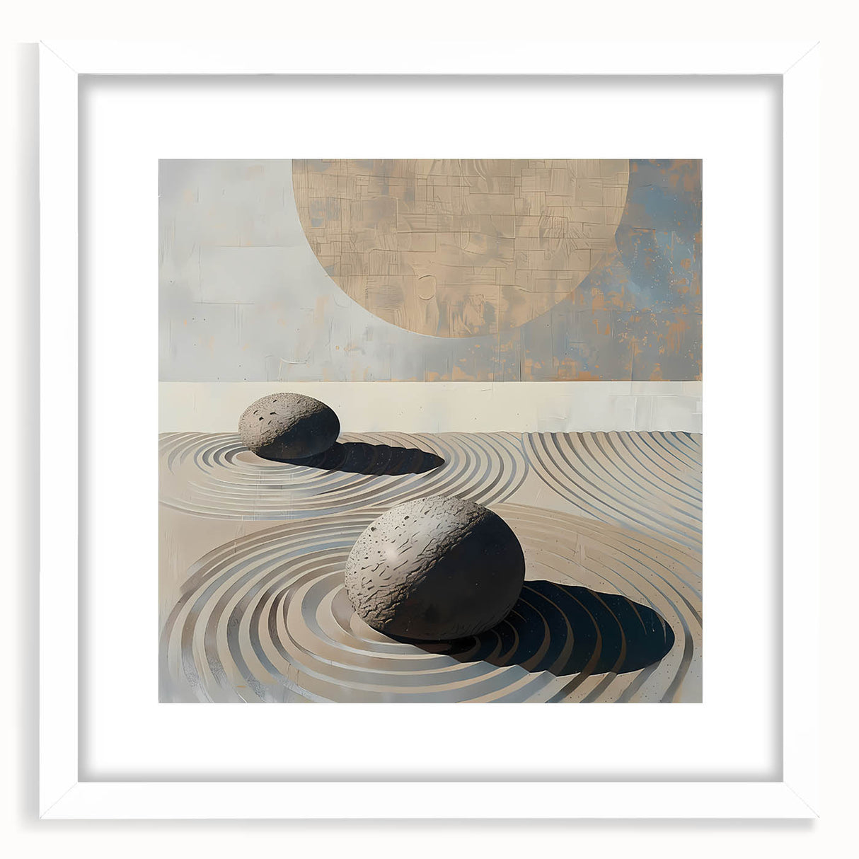 Minimalist Dining Room Wall Art – Zen Canvas & Framed Prints
