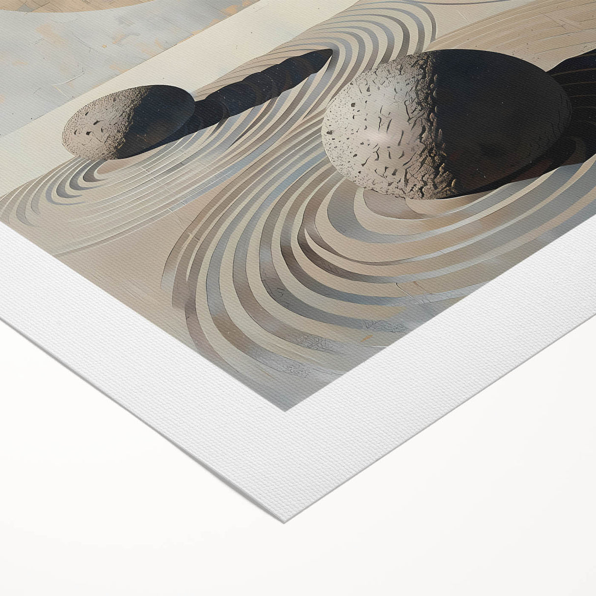 Minimalist Dining Room Wall Art – Zen Canvas & Framed Prints