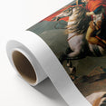 Neoclassical Art Print: Napoleon Crossing the Alps by David - Heroic Portrait