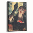 Edgar Degas' Café Singer - Expressive Impressionist Portrait Art Print