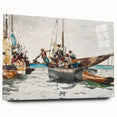 Vibrant Realism Market Scene | Nassau Market by Winslow Homer Print