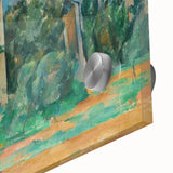 Impressionist Landscape Wall Art - The Pigeon Tower by Cézanne Print