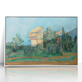 Impressionist Landscape Wall Art - The Pigeon Tower by Cézanne Print