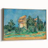 Impressionist Landscape Wall Art - The Pigeon Tower by Cézanne Print
