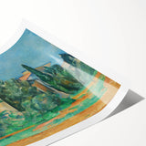 Impressionist Landscape Wall Art - The Pigeon Tower by Cézanne Print