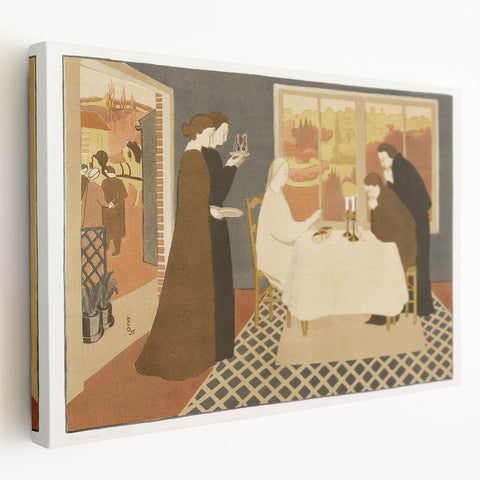 French Impressionist Art - Pilgrims of Emmaus by Maurice Denis Print